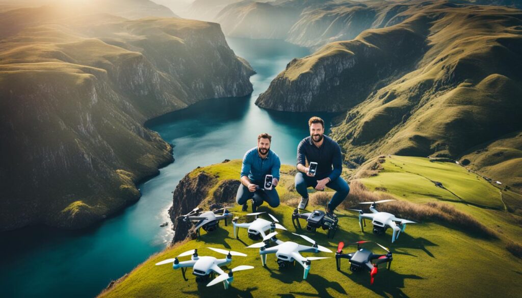 DJI-Drones-1024x585 Descubra os melhores drones para quem está começando.